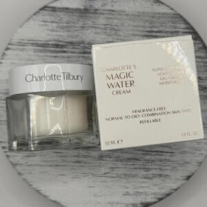 Charlotte Tilbury Magic Water Cream Refillable 1.6oz/50ml Gel Cream Moisturizer